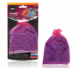 Ароматизатор "Мешочек XXL с гранулами" 80гр дикая ягода AirLine AFME148
