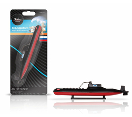 Ароматизатор на панель пластик "Подводная лодка" морской сквош AirLine AFPL014