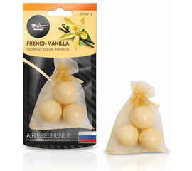 Ароматизатор "Шарики в мешочке" французская ваниль AirLine AFSH116