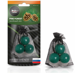 Ароматизатор "Шарики в мешочке" хвойный лес AirLine AFSH123