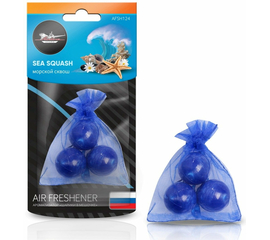 Ароматизатор "Шарики в мешочке" морской сквош AirLine AFSH124