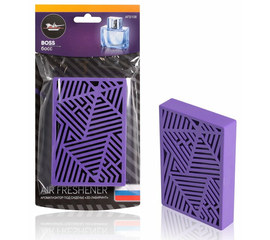 Ароматизатор под сиденье пластик "3D-лабиринт" boss AirLine AFSI108