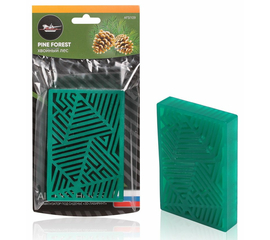 Ароматизатор под сиденье пластик "3D-лабиринт" хвойный лес AirLine AFSI109