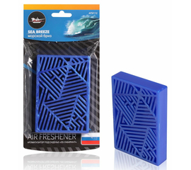 Ароматизатор под сиденье пластик "3D-лабиринт" морской бриз AirLine AFSI112