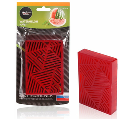 Ароматизатор под сиденье пластик "3D-лабиринт" арбузная свежесть AirLine AFSI114