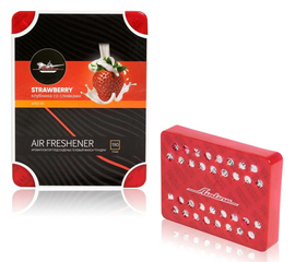 Ароматизатор под сиденье гелевый макси "Тундра" клубника со сливками AirLine AFSI140