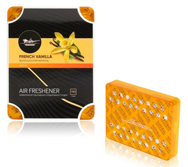 Ароматизатор под сиденье гелевый макси "Тундра" французская ваниль AirLine AFSI143
