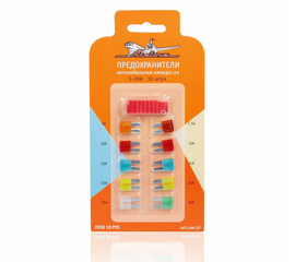 Предохранители "МИКРО 2" в блистере (10 шт. 5-30А) AirLine AFU-MK-07