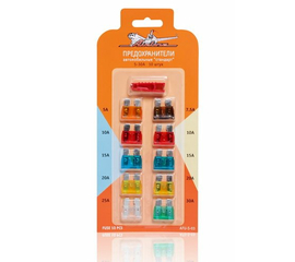 Предохранители "стандарт" в блистере с экстрактором (10 шт. 5-30А) AirLine AFU-S-03