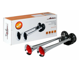 Сигнал звуковой пневматический 310/350мм 370/415Гц 125дБ LOW/HIGH 24В AirLine AHR-24P-05