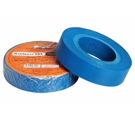 Изолента ПВХ, синяя, 15 мм*10 м AirLine AIT-P-03