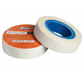 Изолента ПВХ, белая, 15 мм*10 м AirLine AIT-P-04