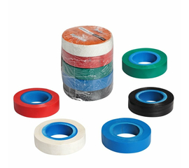 Изолента ПВХ, набор 5 шт.(син.,чёр.,кр.,зел., бел.), 15 мм*10 м AirLine AIT-P-07K