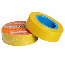 Изолента ПВХ, желтая, 19 мм*10 м AirLine AIT-P-16