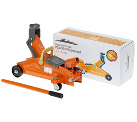 Домкрат подкатной 1.5т (MIN - 140 мм, MAX - 300 мм) AirLine AJ-1.5F-300