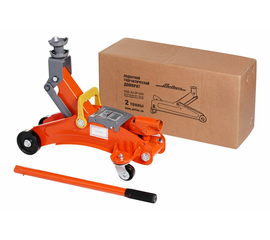 Домкрат подкатной 2т (MIN - 125 мм, MAX - 320 мм) AirLine AJ-2F-320