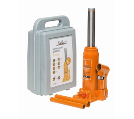 Домкрат бутылочный 2т в кейсе (MIN - 165 мм, MAX - 315 мм) AirLine AJ-B-02K