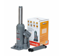 Домкрат бутылочный 4т S (MIN - 180 мм, MAX - 350 мм) AirLine AJ-B-04S