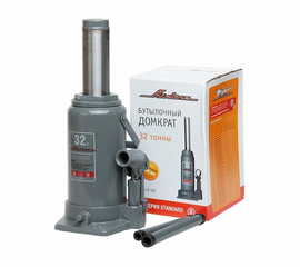 Домкрат бутылочный 32т S (MIN - 285 мм, MAX - 465 мм) AirLine AJ-B-32S