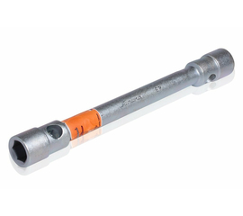 Ключ баллонный торцевой 24*27*360мм кованый цинк AirLine AK-B-08