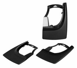 Брызговики универсальные для легковых автомобилей, черные, 2шт. AirLine AMF-00