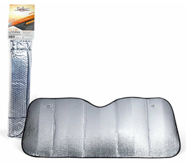 Шторка солнцезащитная 80 см на лобовое стекло (80*145*80*135 см) AirLine ASPS-80-03