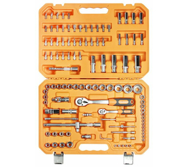 Набор инструментов универсальный 109 предметов + фонарь, пласт.кейс AirLine AT-109-08