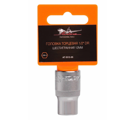 Головка торцевая 1/2" DR шестигранная 12мм AirLine AT-S12-05