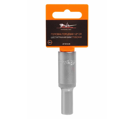 Головка торцевая 1/2" DR шестигранная 8мм глубокая AirLine AT-S12-20