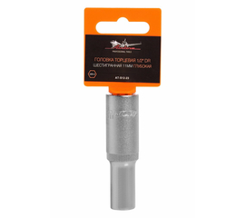 Головка торцевая 1/2" DR шестигранная 11мм глубокая AirLine AT-S12-23