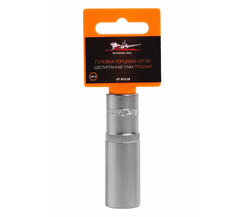 Головка торцевая 1/2" DR шестигранная 17мм глубокая AirLine AT-S12-29