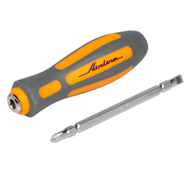 Отвёртка двухсторонняя шлицевая SL6 и крестовая PH2 125мм AirLine AT-SH-01