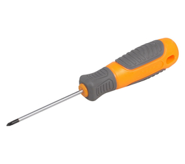 Отвёртка крестовая с эргономичной рукояткой PZ0*75мм AirLine AT-SZ0-01