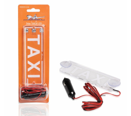 Знак ТАКСИ LED салонный с подсветкой 12В AirLine ATL-12-03