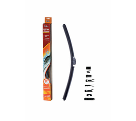 Щетка стеклоочистителя 550 мм (22") бескаркасная, 10 адаптеров AirLine AWB-BK-550