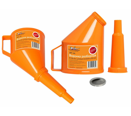 Воронка разборная D-120 мм, угловой носик 150 мм AirLine APF-04