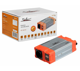 Инвертор 12В-220В, 500 Вт AirLine API-400-03
