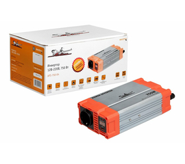 Инвертор 12В-220В, 750 Вт AirLine API-750-04
