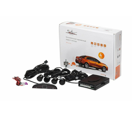 Парковочный радар 4 датчика, светодиодный экран AirLine APS-4L-01