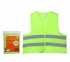 Жилет со светоотражающими полосами, взрослый, р. XL (65*65 см), желтый AirLine ARW-AV-02