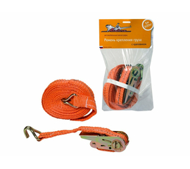 Ремень крепления груза с храповиком 6 м, 600 кг AirLine AS-T-03