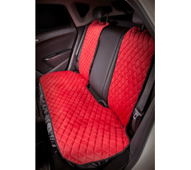 Накидка "Алькантара", задняя (3 предмета), красная AirLine ASC-B-04