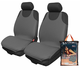 Чехлы-майки "F-2" передние(2 шт.), цвет серый, материал полиэстер AirLine ASC-F2