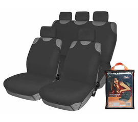 Чехлы-майки "F-2K" компл. передние/задние, цвет серый, полиэстер AirLine ASC-F2k