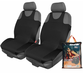 Чехлы-майки "F-3" передние(2 шт.), комбинированные, цвет черный, полиэстер AirLine ASC-F3