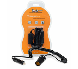 Прикуриватель-удлинитель с витым шнуром 3 м AirLine ASP-3L-06