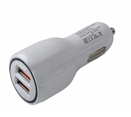 USB автомобильное зарядное устройство AVS 2 порта UC-123 Quick Charge (2, 4А)