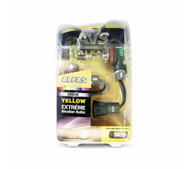 Газонаполненные лампы AVS "Alfas" "Максимальная освещённость" жёлтый 2800К H11, комплект 2 шт.