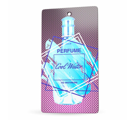 Ароматизатор Perfume (Cool Water/Прохладная вода) (бумажные) AVS FP-05