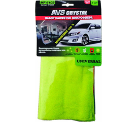 04 Набор салфеток для комплесного ухода AVS MF-6102 (микроф.- 3шт, 30х30см)